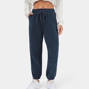 NWT HALARA Mid Rise Corduroy Joggers